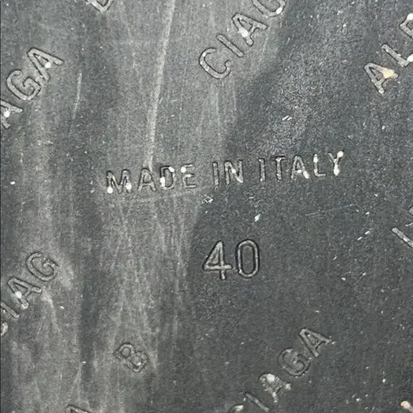 Balenciaga Rise Black Platform Slide Slides Size 40 (10) - Picture 8 of 12